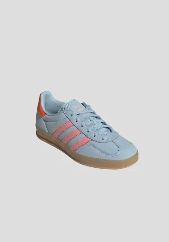 Viktoria & Woods Sneakers>ADIDAS GAZELLE INDOOR WONDER BLUE/SOLAR ORANGE/GUM 3