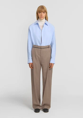 Viktoria & Woods Best Sellers>Archibold Unisex Trouser DUNE STRIPE