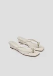 Viktoria & Woods Heels|V&W Icons>Athens Wedge IVORY
