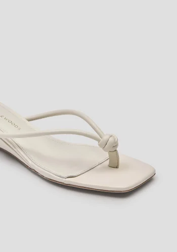Viktoria & Woods Heels|V&W Icons>Athens Wedge IVORY