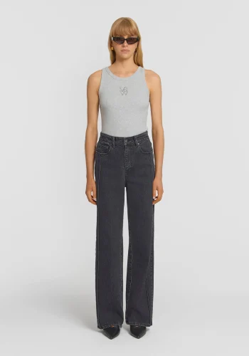 Viktoria & Woods Straight Leg|Denim>Bono Jean JET BLACK WASH