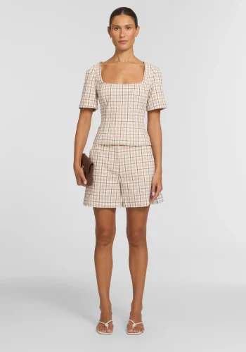 Viktoria & Woods Tops>Campus Top CIDER CHECK