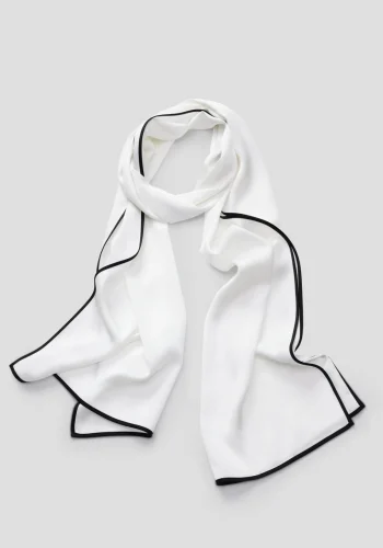 Viktoria & Woods Scarves|V&W Icons>Cleo Headscarf IVORY