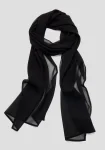 Viktoria & Woods Scarves>Cleo Scarf BLACK