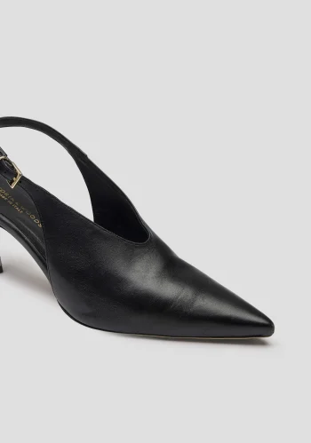 Viktoria & Woods Heels|V&W Icons>Damascus Heel BLACK