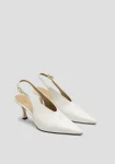 Viktoria & Woods Heels|V&W Icons>Damascus Heel IVORY