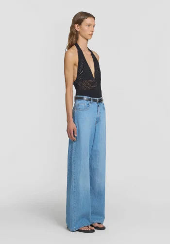 Viktoria & Woods Wide Leg|High Rise>Dolly Jean VINTAGE WASH