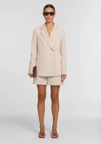 Viktoria & Woods Blazers>Grammer Blazer CIDER CHECK