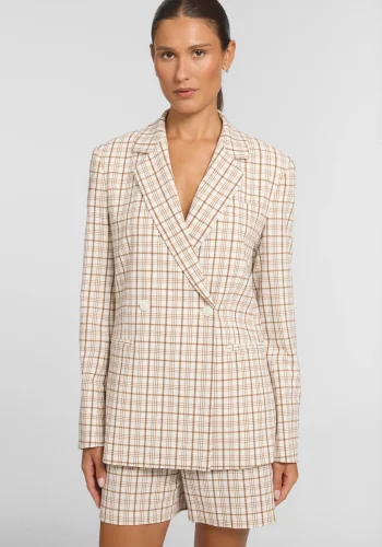 Viktoria & Woods Blazers>Grammer Blazer CIDER CHECK