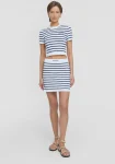 Viktoria & Woods Skirts|Best Sellers>Grover Skirt MIDNIGHT STRIPE