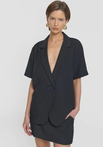 Viktoria & Woods V&W Icons>Hepburn Shirt BLACK