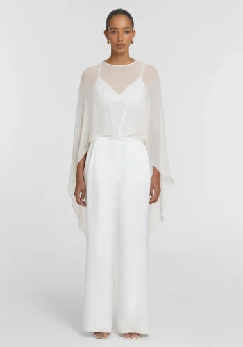 Viktoria & Woods Capes & Ponchos|Tops>Holliday Cape Top IVORY