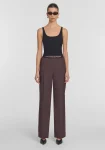 Viktoria & Woods Pants|V&W Icons>Ivanhoe Pant CHOCOLATE