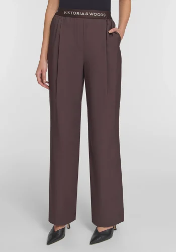 Viktoria & Woods Pants|V&W Icons>Ivanhoe Pant CHOCOLATE