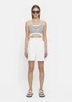 Viktoria & Woods Best Sellers>Lyra Crop IVORY BLACK