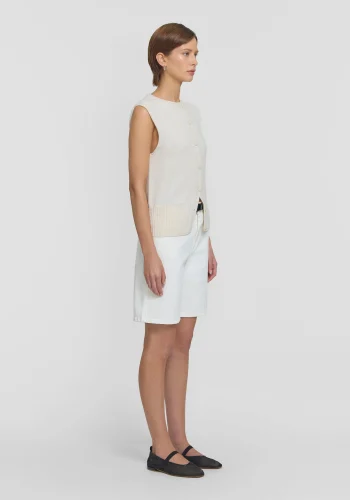 Viktoria & Woods Mid Rise|Shorts>Maybach Short IVORY