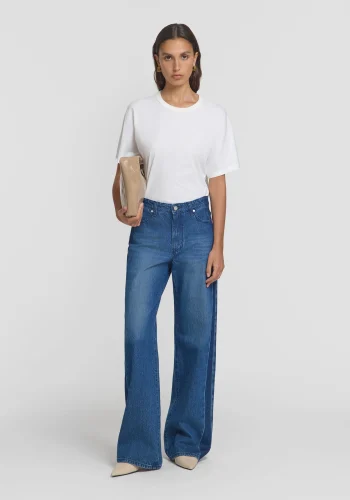 Viktoria & Woods Wide Leg|High Rise>McCartney Jean ANTIQUE INDIGO WASH