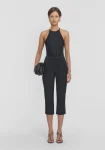 Viktoria & Woods Pants|V&W Icons>Moonbeam Capri Pant BLACK