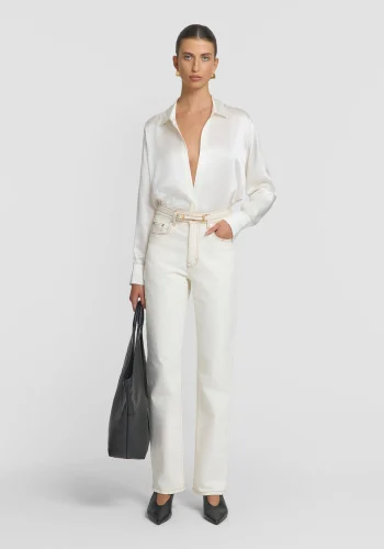 Viktoria & Woods Denim|Best Sellers>Pearl Jean IVORY WASH