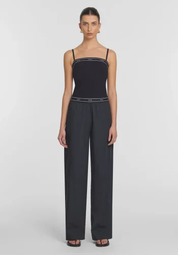 Viktoria & Woods Tanks & T-Shirts|Tops>Player Tank BLACK