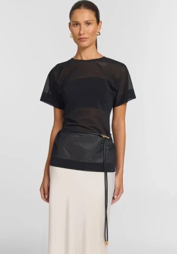 Viktoria & Woods Tops|Best Sellers>Polaris Top BLACK