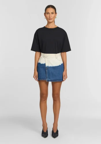 Viktoria & Woods Skirts|Denim>Silverado Skirt OMBRE WASH
