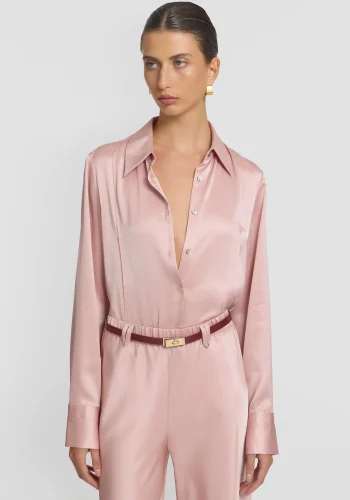 Viktoria & Woods Tops>Solstice Shirt TINTED ROSE