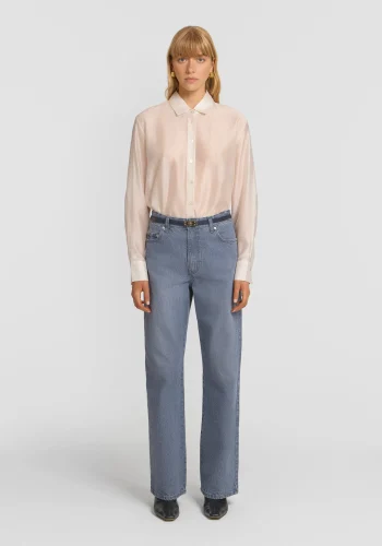 Viktoria & Woods Straight Leg|Mid Rise>Sting Jean ARGYLE GREY WASH