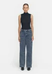 Viktoria & Woods Straight Leg|Mid Rise>Stones Unisex Jean ACID BLUE
