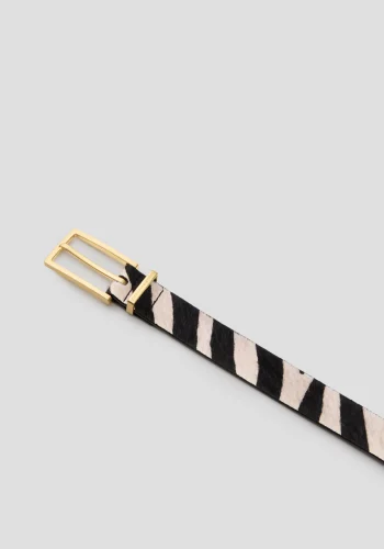 Viktoria & Woods Belts>Tommy Belt ZEBRA