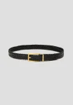Viktoria & Woods Belts>Tommy Braided Belt BLACK