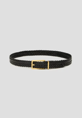 Viktoria & Woods Belts>Tommy Braided Belt BLACK