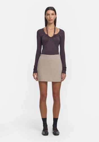 Viktoria & Woods Skirts>Totality Skirt SAND