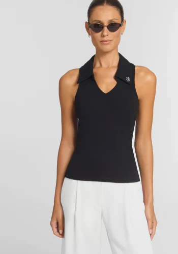 Viktoria & Woods Tanks & T-Shirts>United Top BLACK
