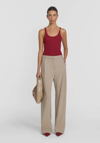 Viktoria & Woods Tanks & T-Shirts|V&W Icons>Victor Tank DARK SHERRY