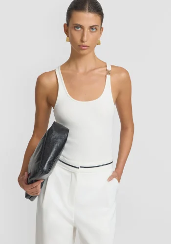 Viktoria & Woods Tanks & T-Shirts|V&W Icons>Victor Tank IVORY