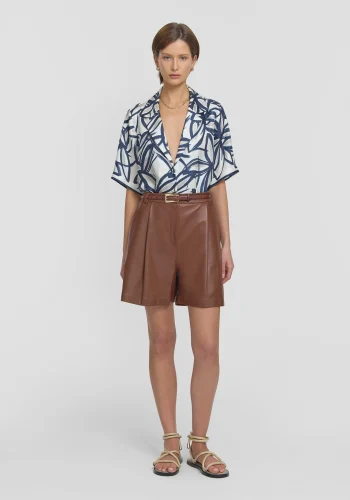 Viktoria & Woods Shorts|Pants>Vulture Leather Short COPPER