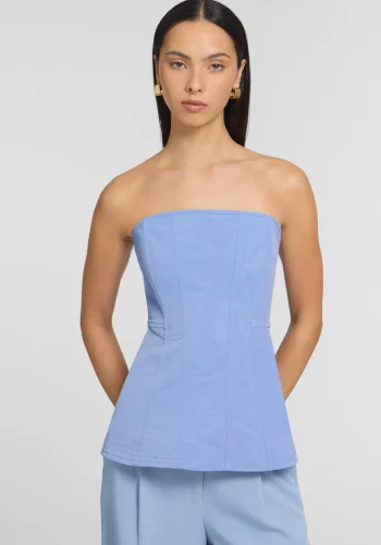 Viktoria & Woods Tops>Winslow Bustier SALT WATER